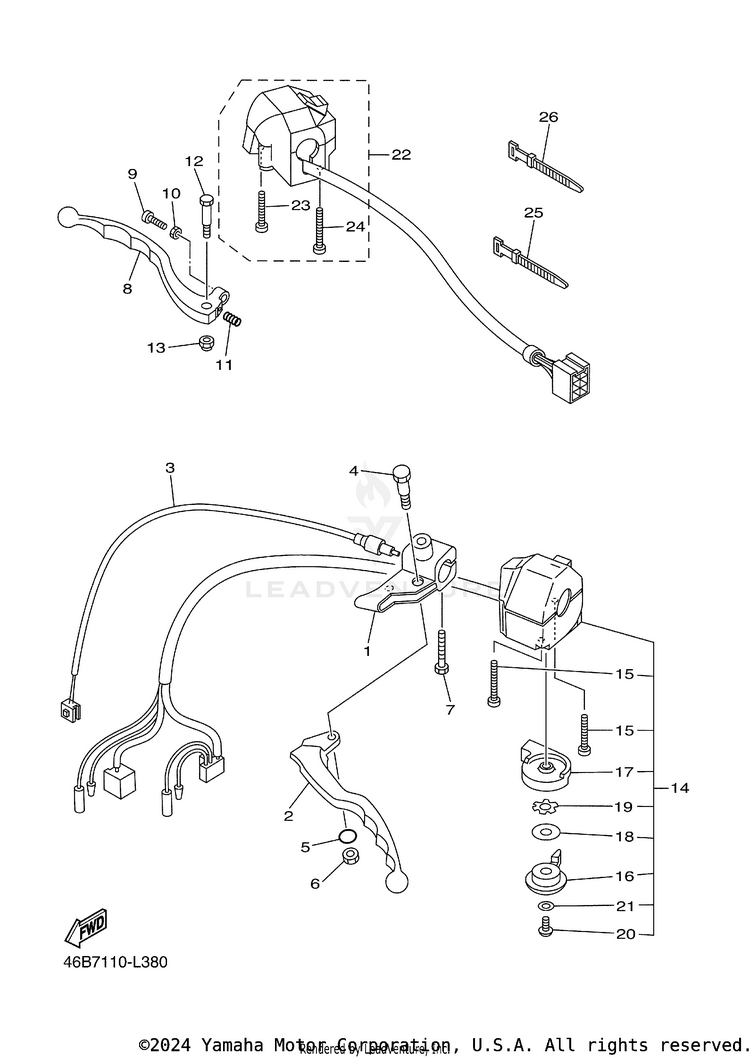Handle Switch & Lever Schematic