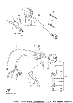 Handle Switch & Lever Schematic