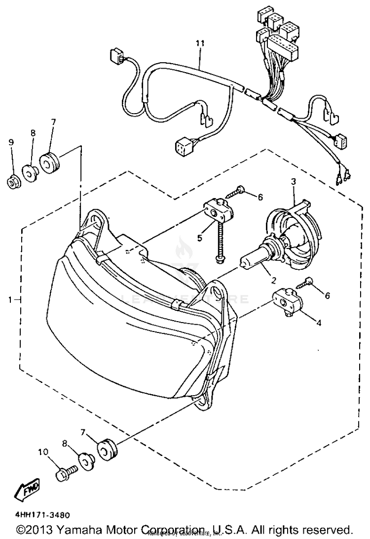 Headlight Schematic