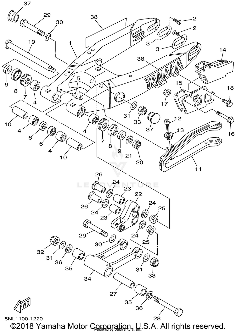 Rear Arm Schematic