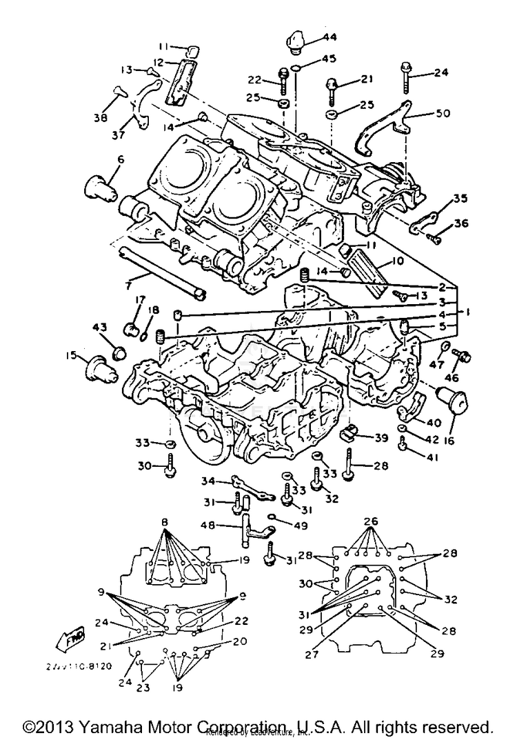 Crankcase Schematic