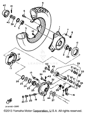 Front Wheel Schematic