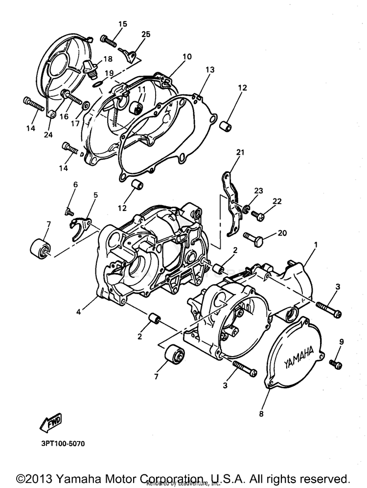 Crankcase Schematic