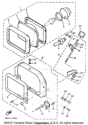 Headlight Schematic