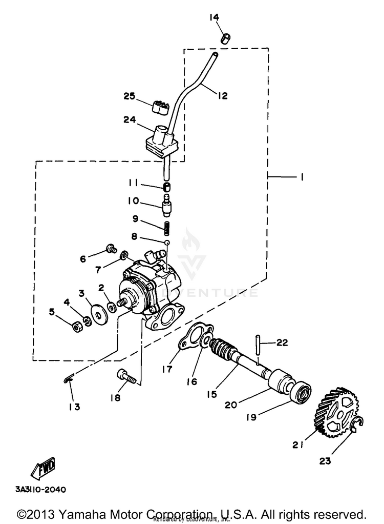 Oil Pump Schematic