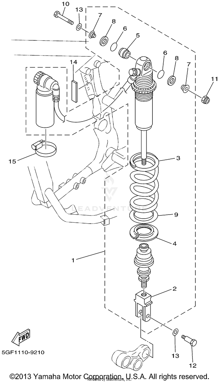 Rear Suspension Schematic