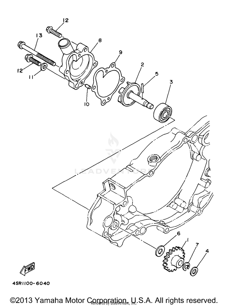Water Pump Schematic