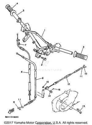 Handlebar Cable Schematic