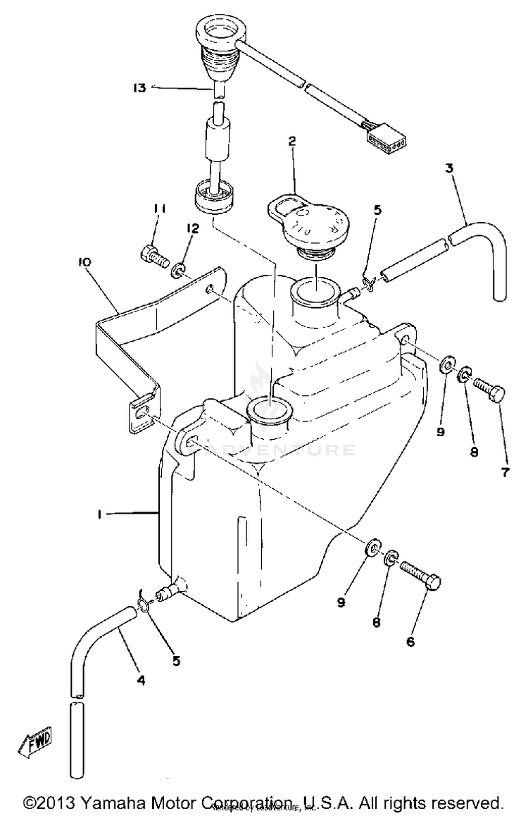 Oil Tank Schematic