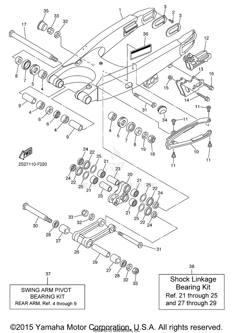 Rear Arm Schematic