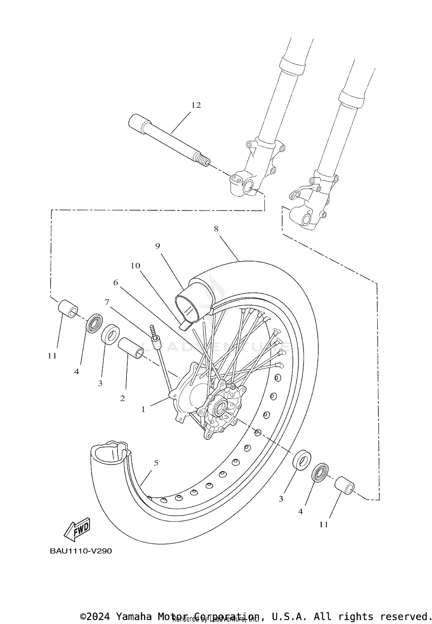 FRONT WHEEL