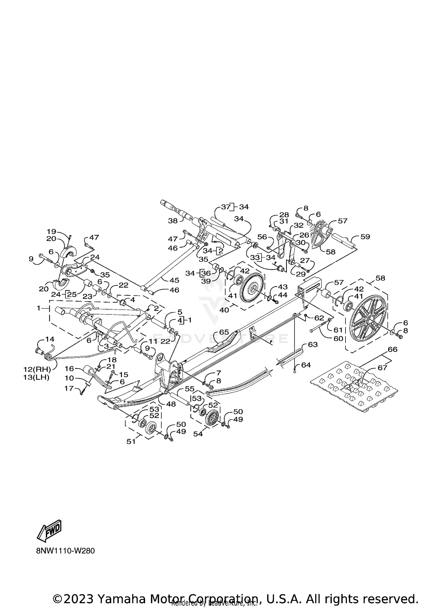 TRACK SUSPENSION 1