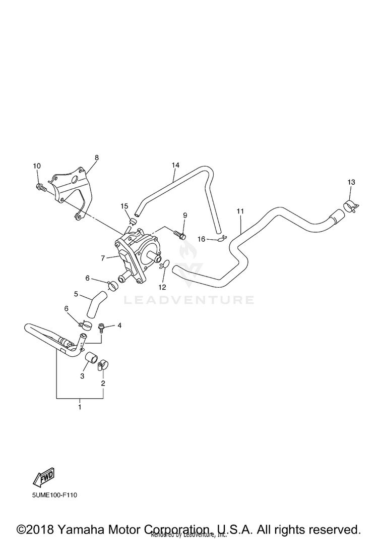 Air Induction System Schematic