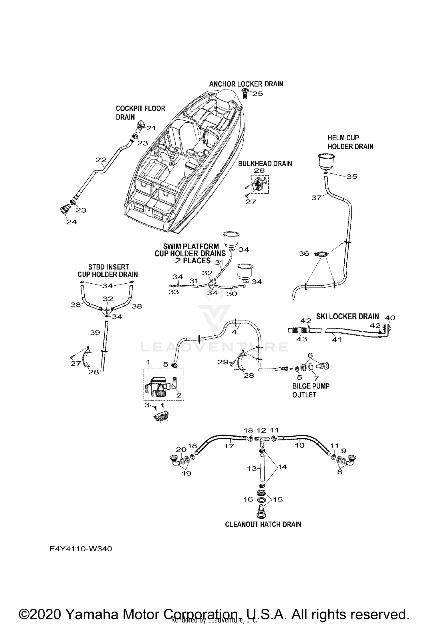 DECK DRAIN FITTINGS