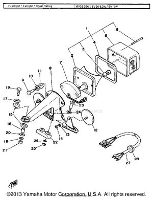 Tail Lamp Schematic