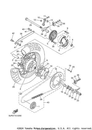 Rear Wheel Schematic