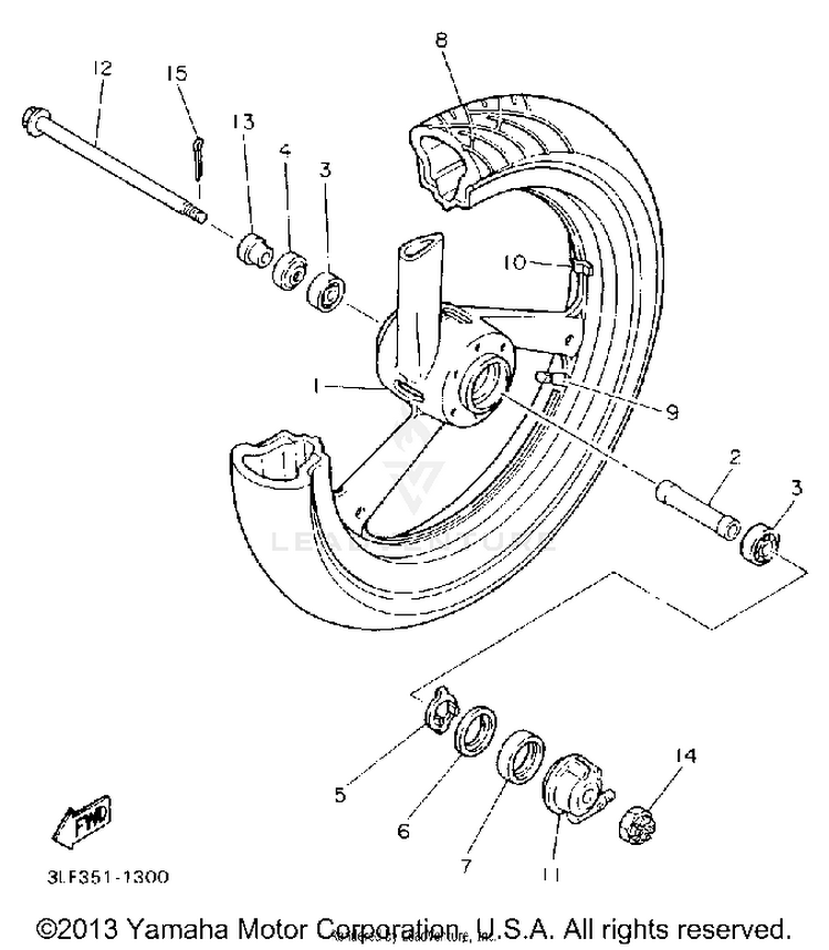 Front Wheel Schematic