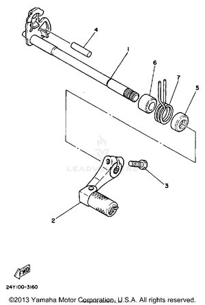 Shift Shaft Schematic