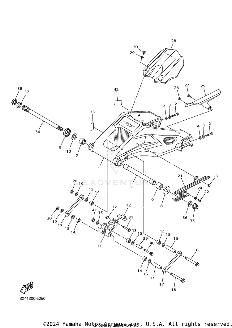 Rear Arm Schematic