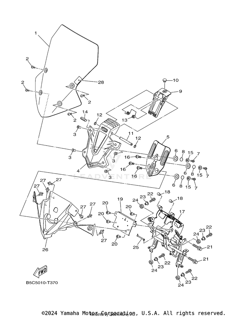 Windshield Schematic