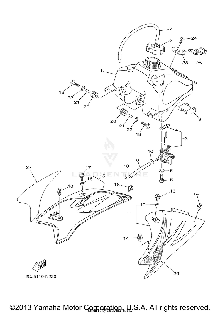 Fuel Tank Schematic
