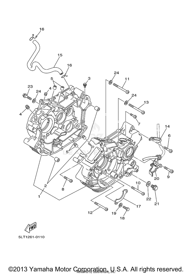 Crankcase Schematic