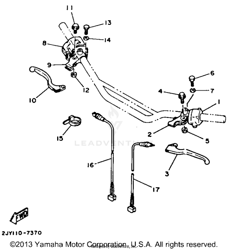 Handle Switch Lever Schematic