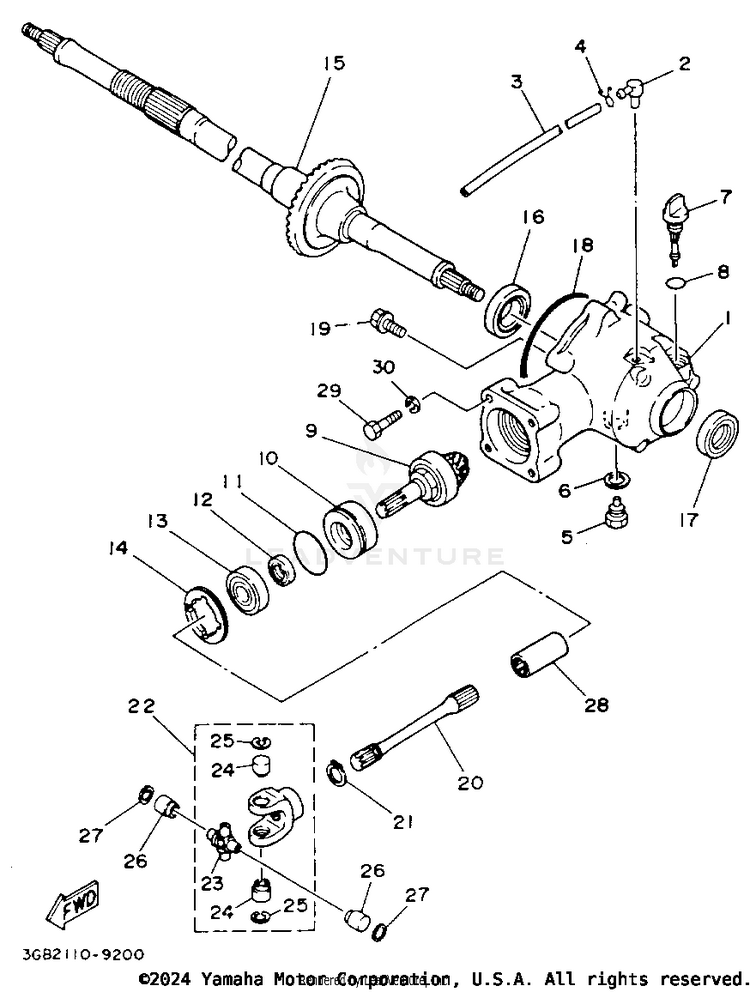 Drive Shaft Schematic