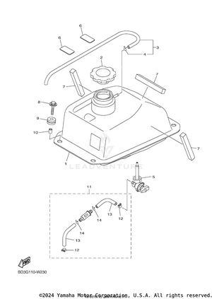 Fuel Tank Schematic