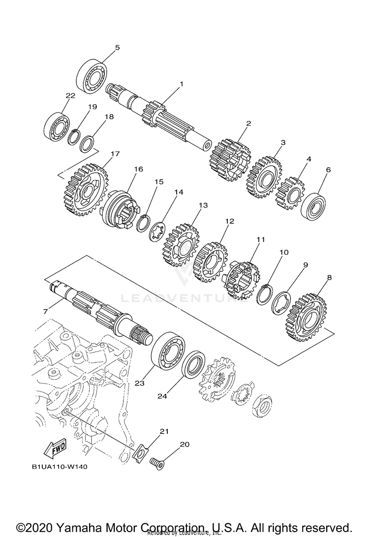 Transmission Schematic