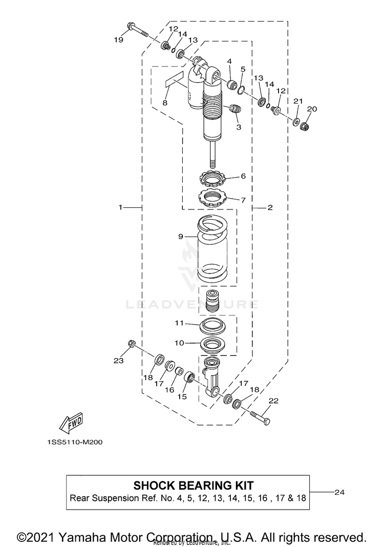 Rear Suspension Schematic