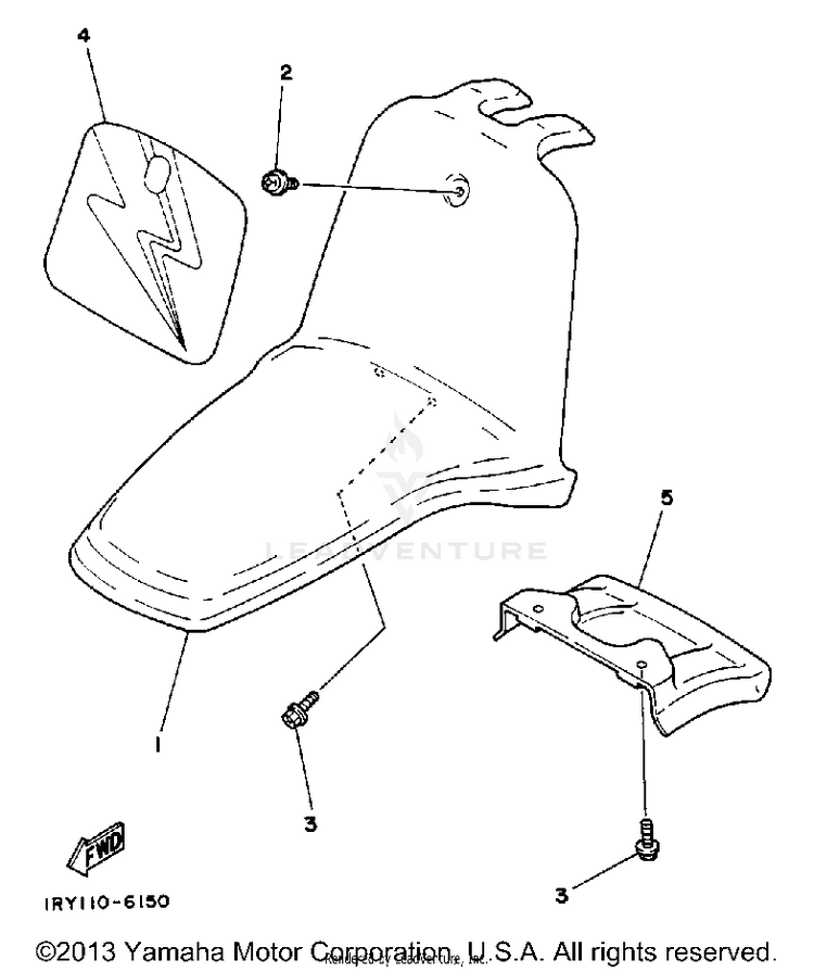 Front Fender Schematic