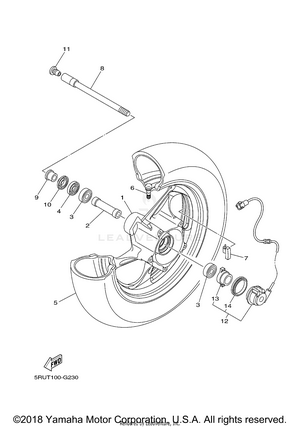 Front Wheel Schematic