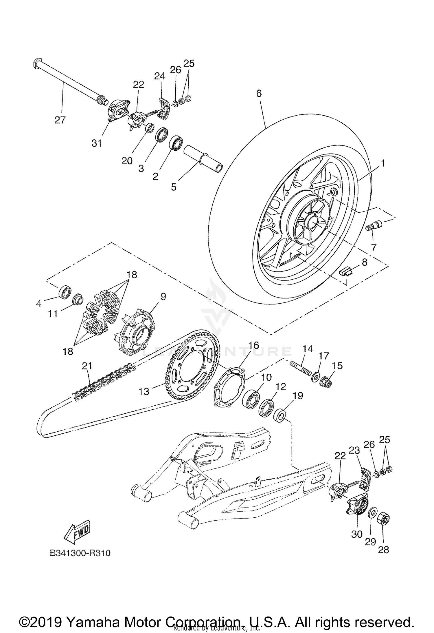 Assembly diagram
