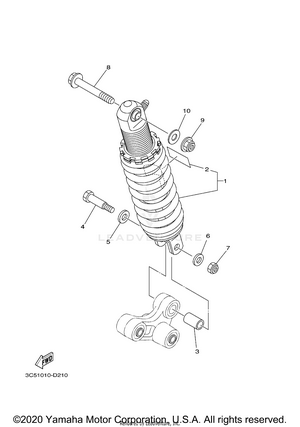 Rear Suspension Schematic