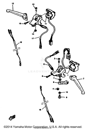 Handle Switch Lever Schematic