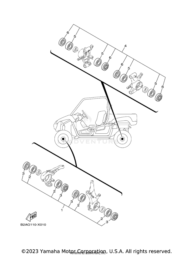 2 Maintenance Parts Kit Schematic