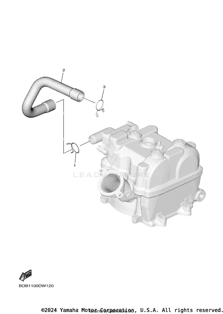 Air Induction System Schematic
