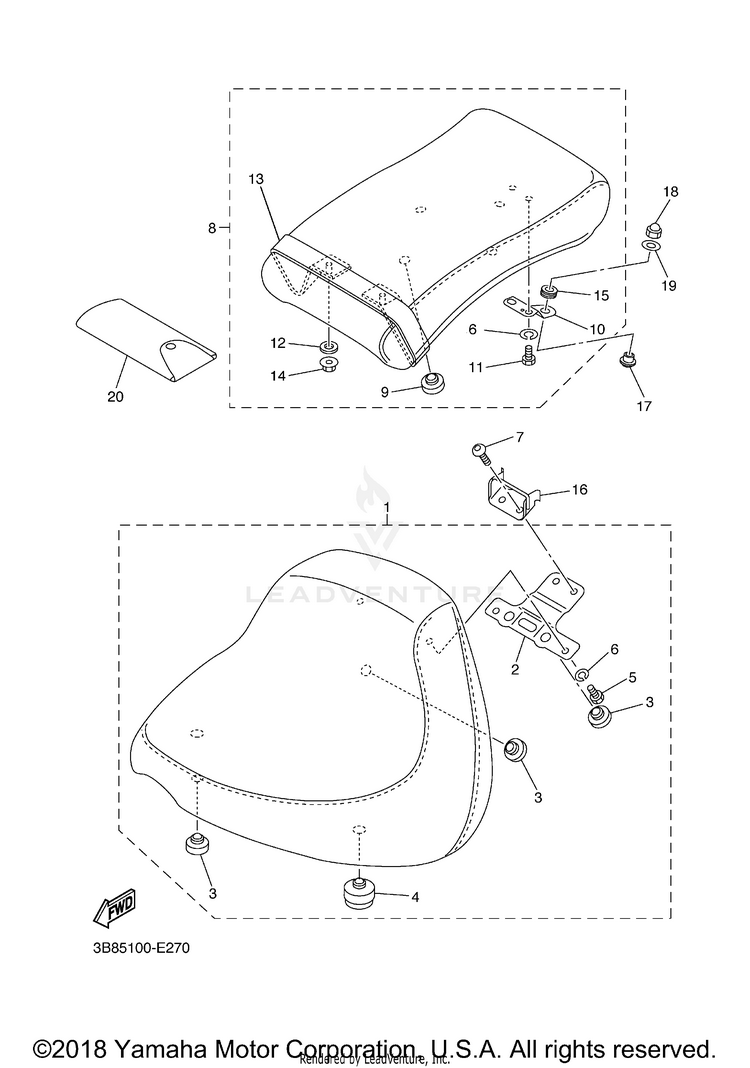 Seat Schematic