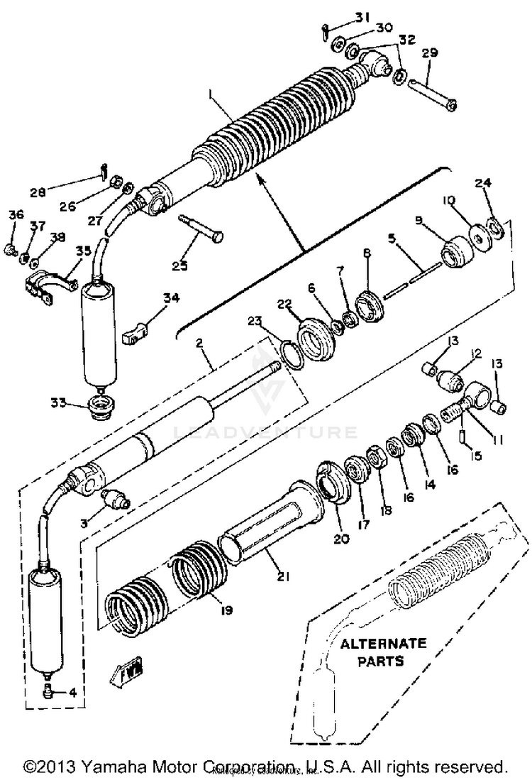 Rear Suspension Schematic