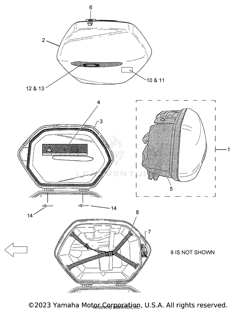 Saddlebags Schematic
