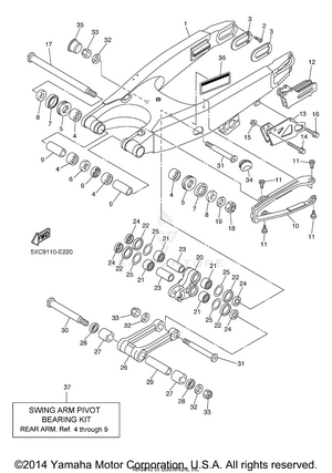 Rear Arm Schematic