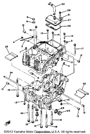 Crankcase Schematic