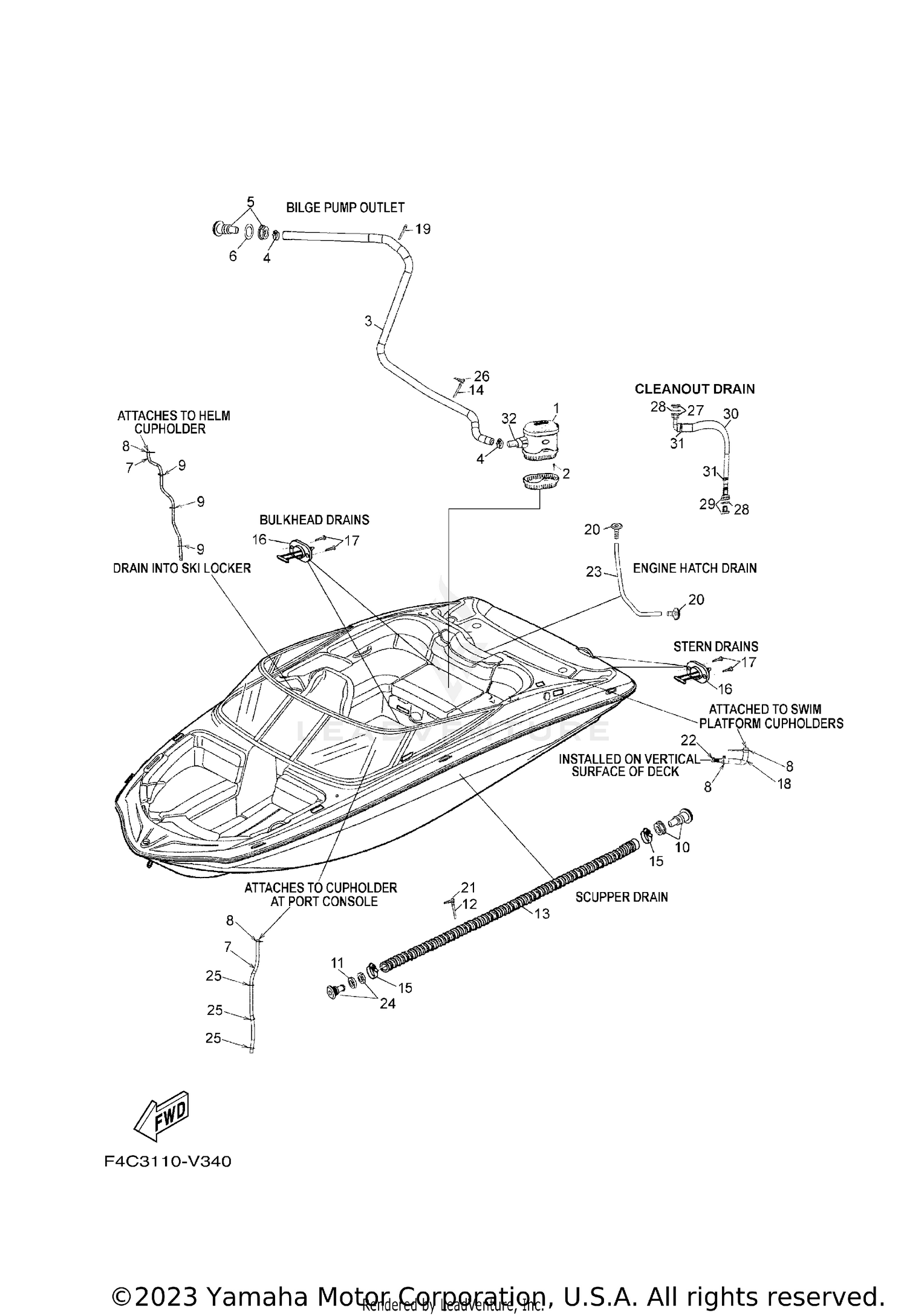 DECK DRAIN FITTINGS