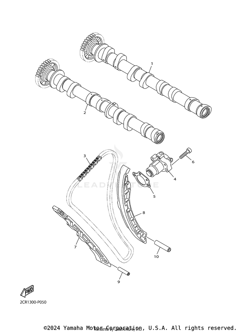 Camshaft Chain Schematic