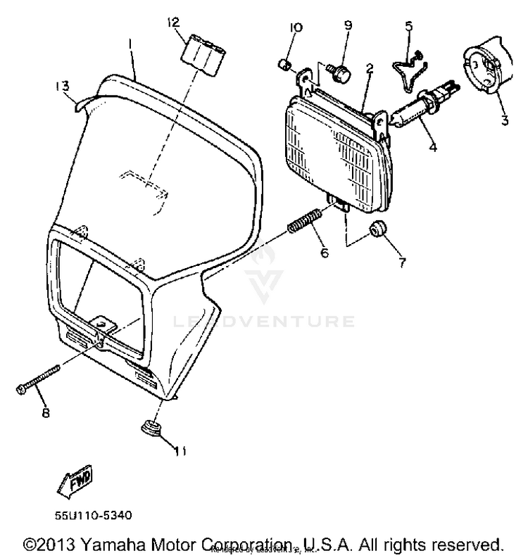 Headlight Schematic