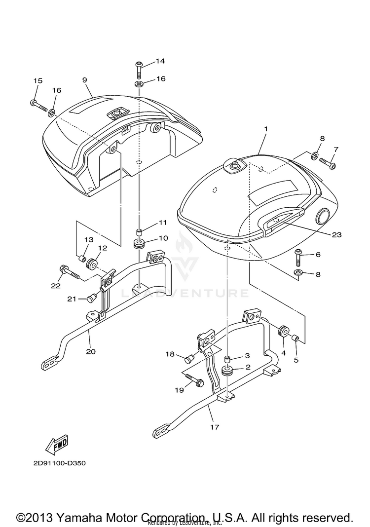 Saddlebag 1 Schematic