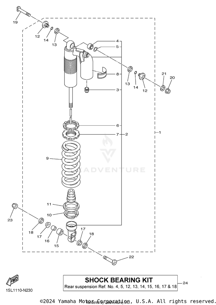 Rear Suspension Schematic