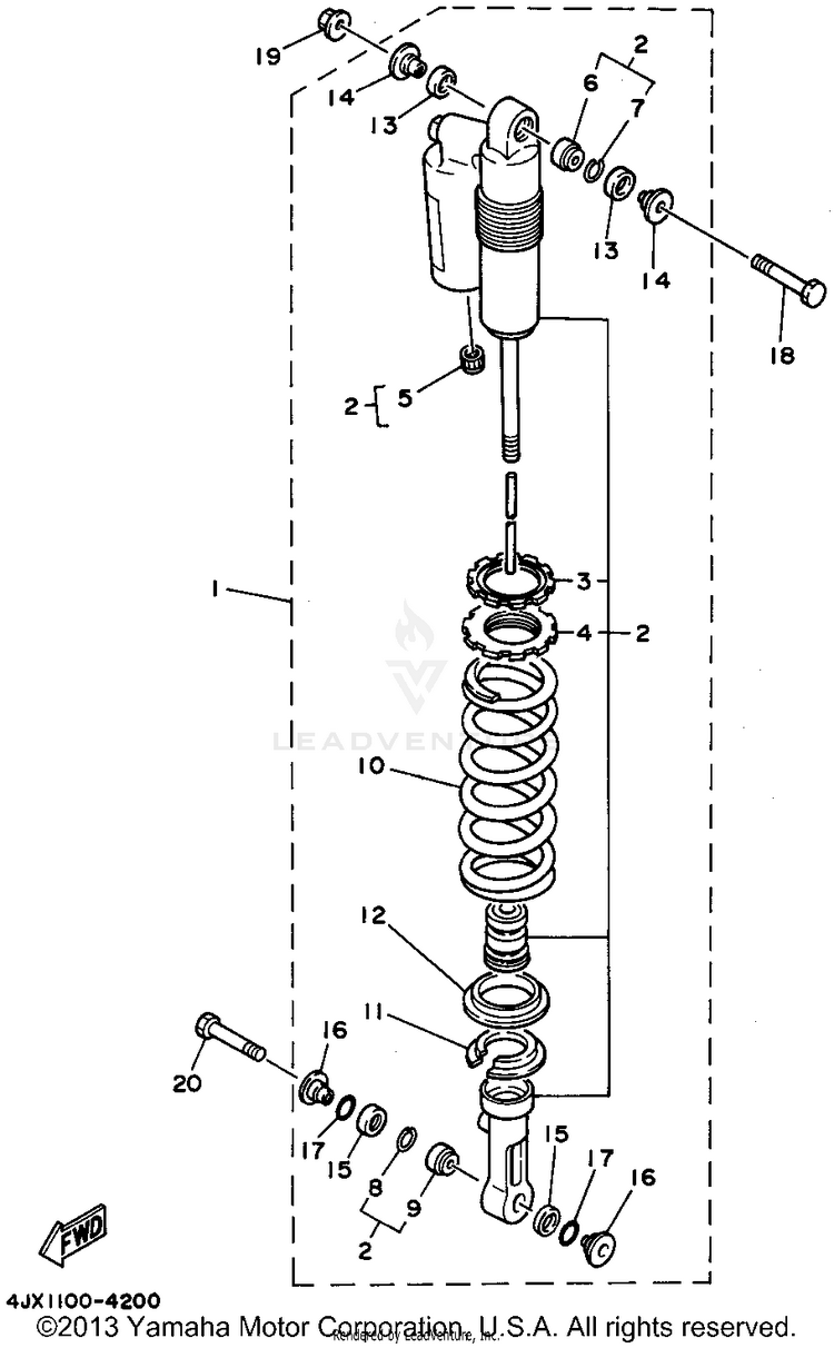 Rear Suspension Schematic