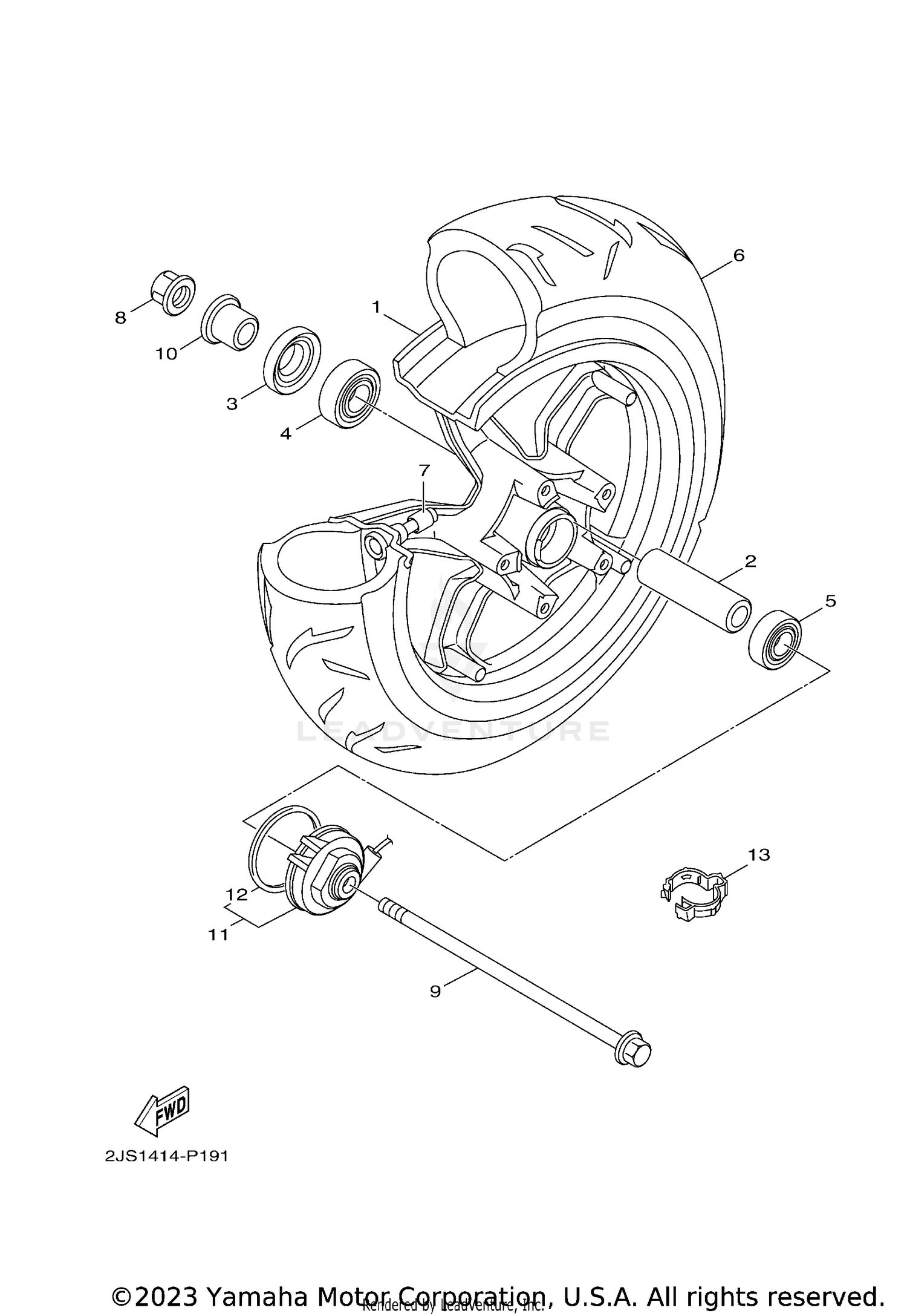 FRONT WHEEL